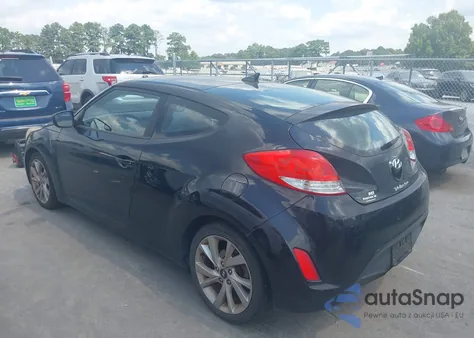 2017 Hyundai Veloster из США, поврежденный, VIN KMHTC6AD1HU309999